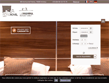 Tablet Screenshot of hotelannecy.fr